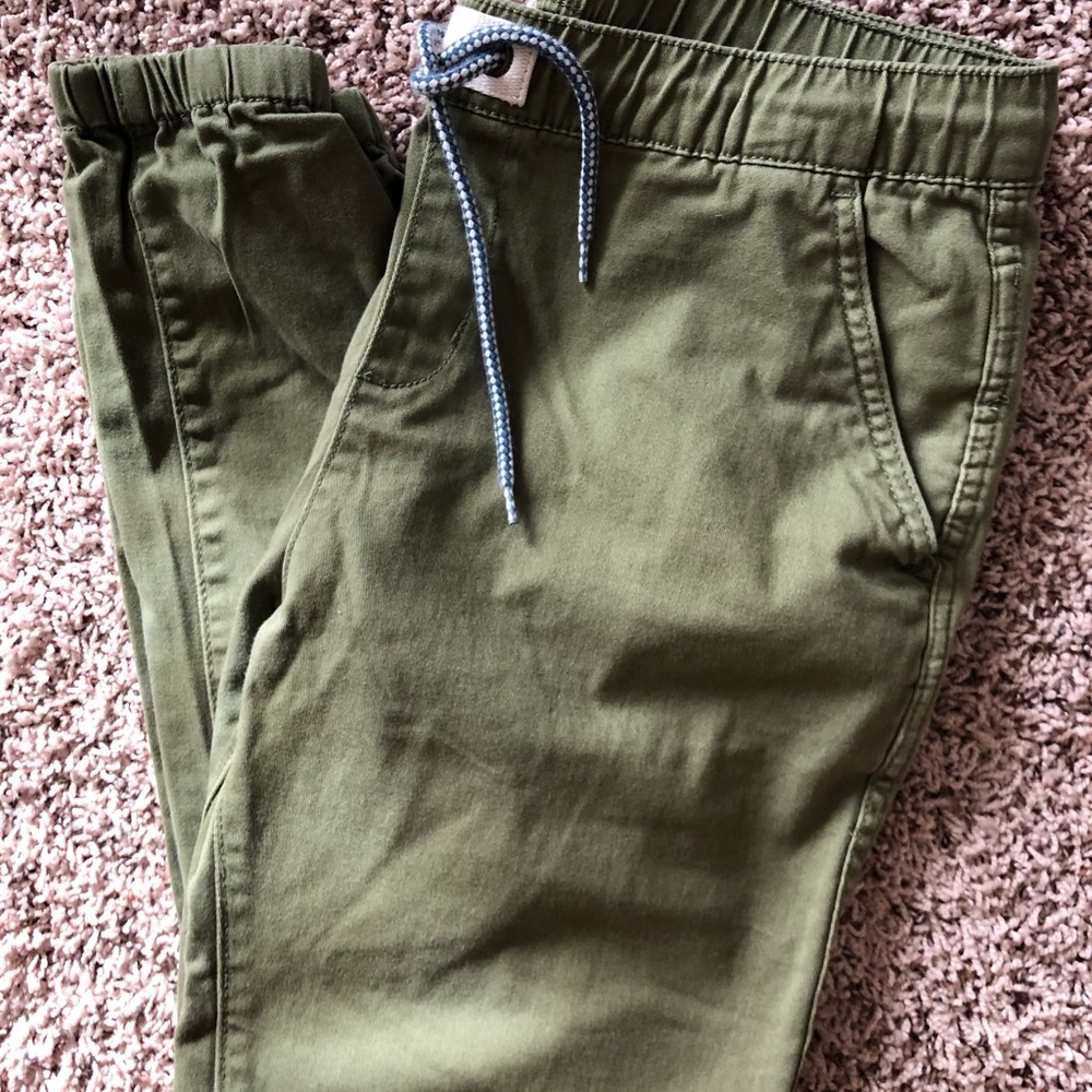 Green Roxy pants